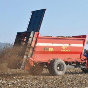 Estiercolera de descarga trasera Fimaks de 10 toneladas
