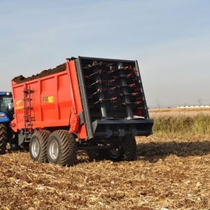 Estiercolera de descarga trasera Fimaks de 18 toneladas