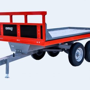 Zorra marca Cemag, en tandem, sin barandas
